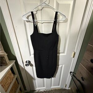 ❣️❄️Planet Gold Black Mini Dress